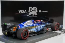 Minichamps - 1:18 Visa Cash App RB VCARB01 Daniel Ricciardo Last Race 2024 Singapore GP - Limited Edition Resin Model