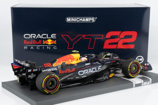 Diecast Model Shop - Model Universe 62 Alternative view of Minichamps 1:18 Oracle Red Bull Racing RB21 No.22 Yuki Tsunoda 100th Race Canadian GP 2025 (117251022) Limited Edition Resin Model
