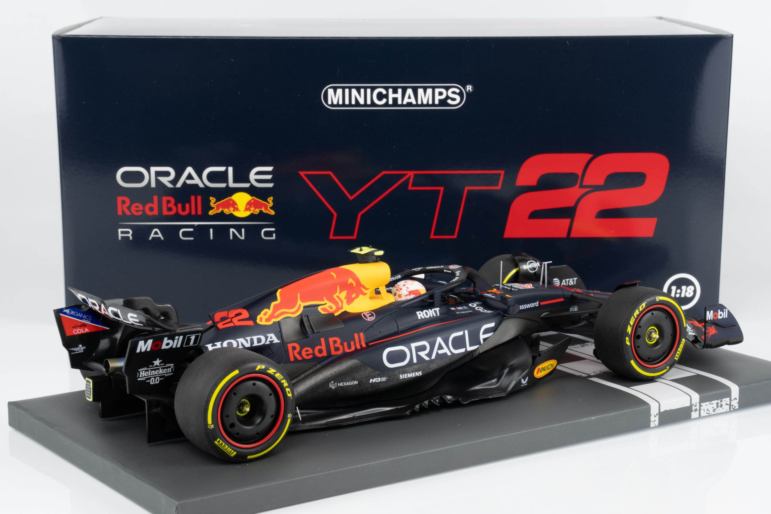Minichamps 1:18 Oracle Red Bull Racing RB21 No.22 Yuki Tsunoda 100th Race Canadian GP 2025 (117251022) Limited Edition Resin Model 2 Minichamps 1:18 Oracle Red Bull Racing RB21 No.22 Yuki Tsunoda 100th Race Canadian GP 2025 (117251022) Limited Edition Resin Model - Image 2