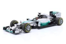 Minichamps 1:18 Lewis Hamilton Mercedes W05 World Champion F1 2014 model image4