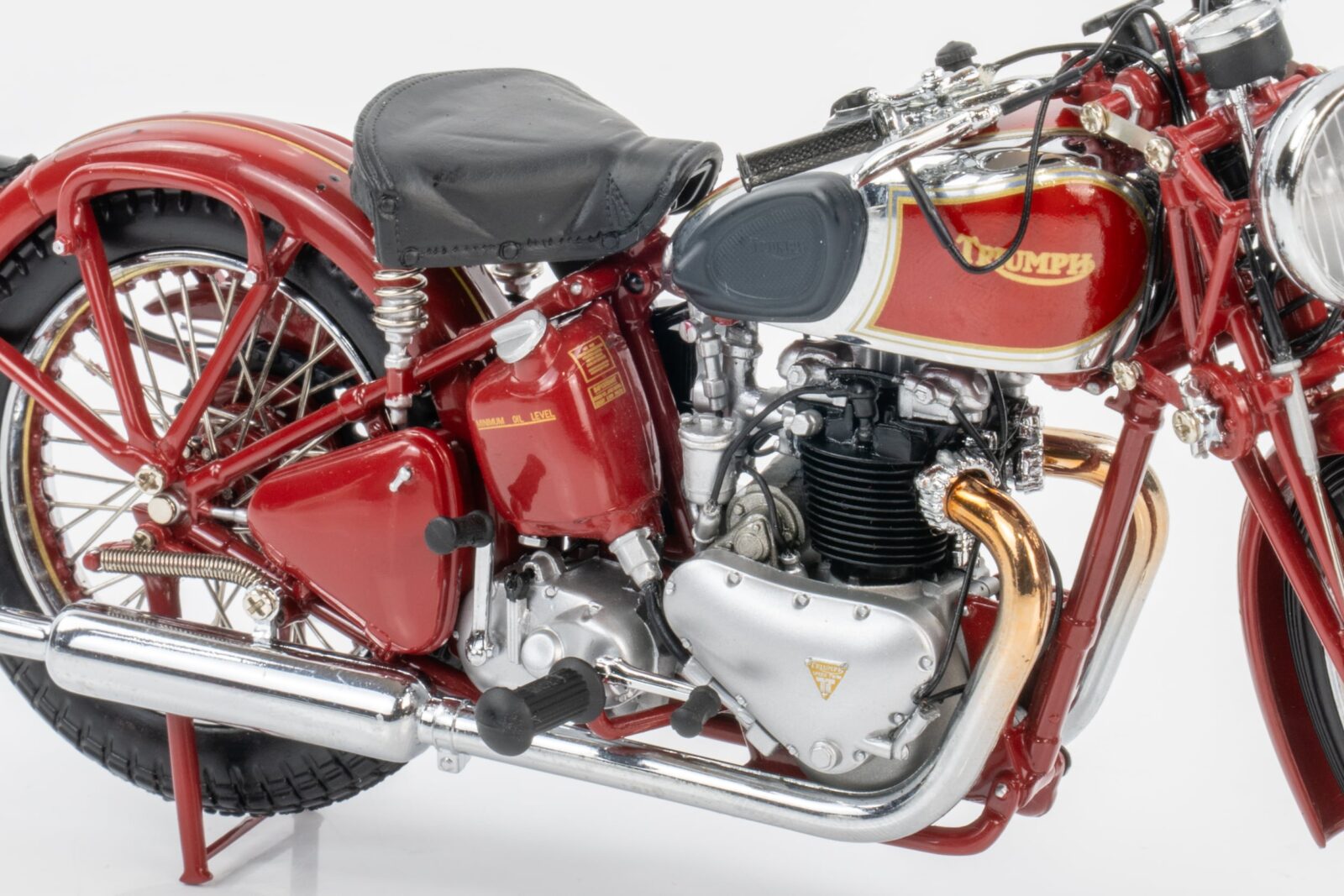 Minichamps - 1:12 Triumph Speed Twin (1939) Red - Diecast Model