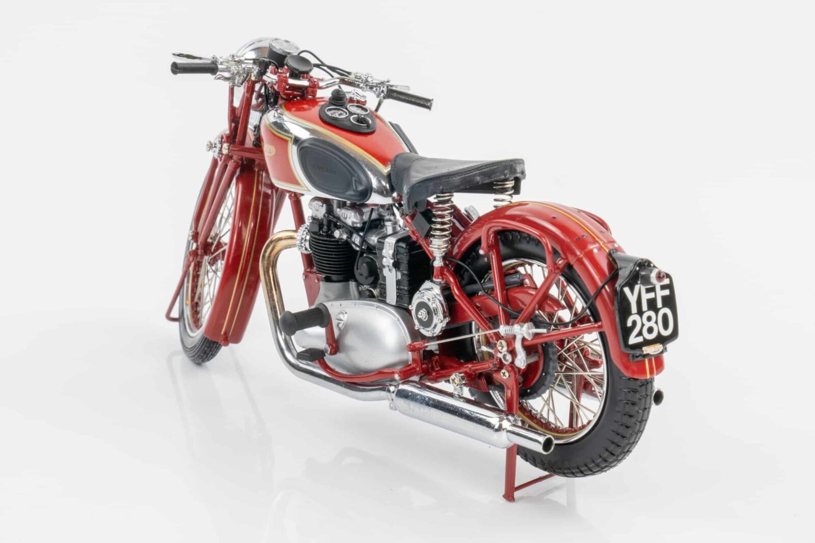 Minichamps - 1:12 Triumph Speed Twin (1939) Red - Diecast Model