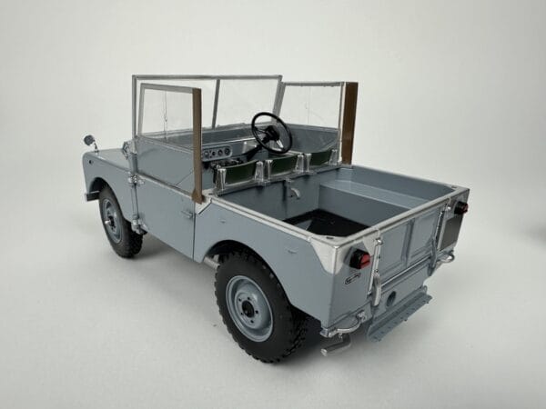 Minichamps 150168913 Land Rover Series I Grey Soft Top Diecast Model image