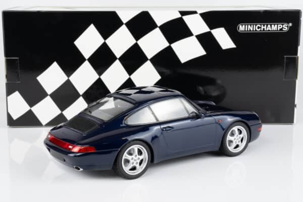 Minichamps 1:18 Porsche 911 (993) Iris Blue Metallic 1993 (155061100) Limited Edition Diecast Model