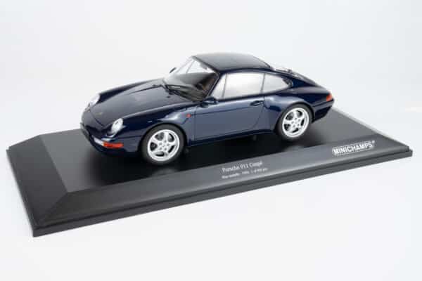 Minichamps 1:18 Porsche 911 (993) Iris Blue Metallic 1993 (155061100) Limited Edition Diecast Model