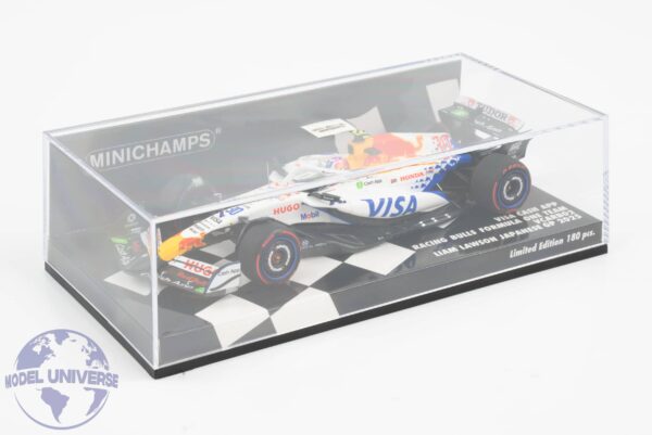 Minichamps - 1:43 Racing Bulls F1 VCARB02 No.30 Liam Lawson Japanese GP 2025 - Limited Edition Resin Model 5 Minichamps 417250330 Racing Bulls Liam Lawson 2025 Japan 3