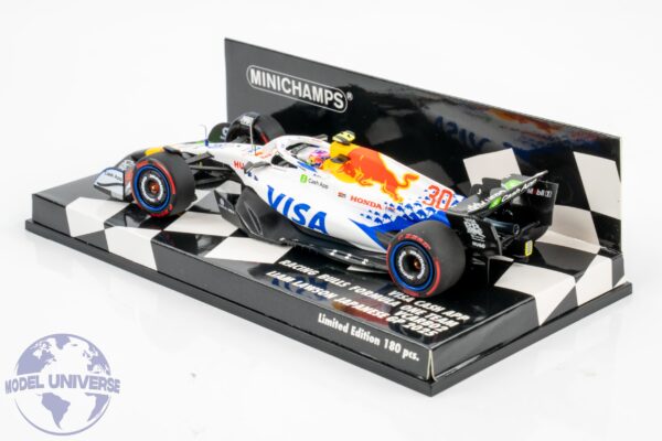 Minichamps - 1:43 Racing Bulls F1 VCARB02 No.30 Liam Lawson Japanese GP 2025 - Limited Edition Resin Model 4 Minichamps 417250330 Racing Bulls Liam Lawson 2025 Japan