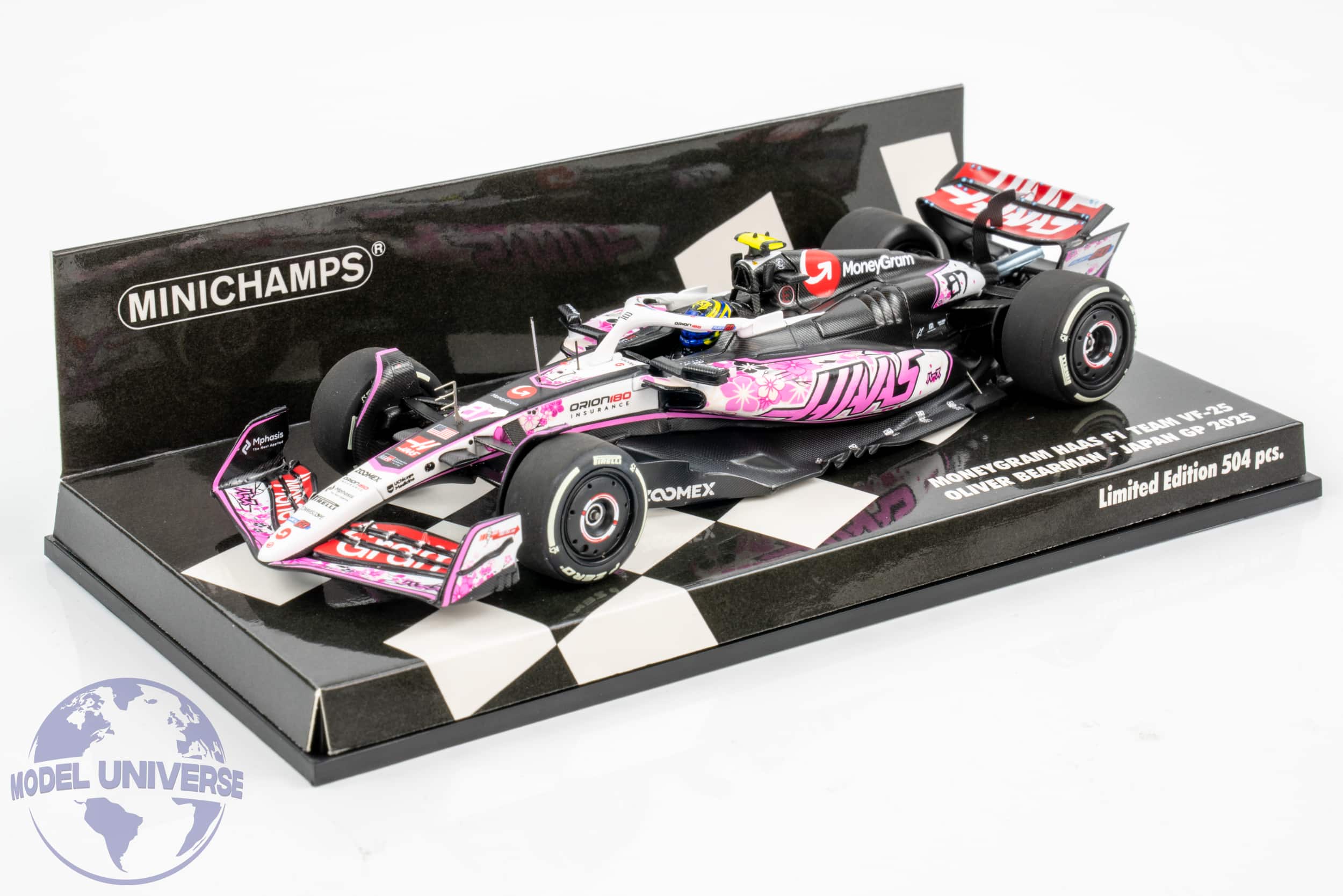 未開封Haas VF-25 Haas F1 Team 2023オリバーベアマン S9593 Haas VF-25 No.87 MoneyGram Haas F1 Team Japanese GP 2025
