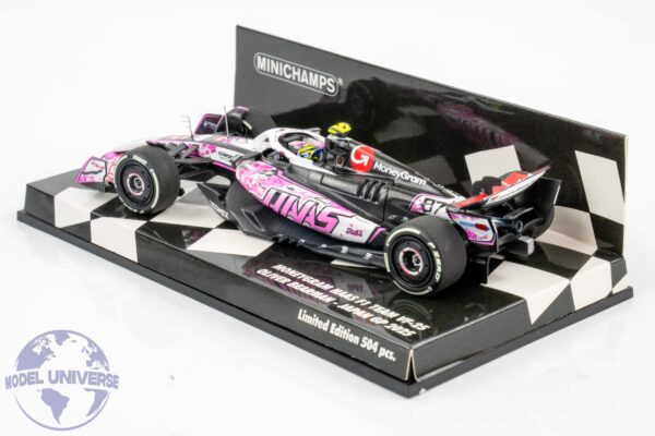 Minichamps - 1:43 Haas F1 VF-25 No.87 Oliver Bearman Japanese GP 2025 - Limited Edition Resin Model 4 Minichamps 417250387 Bearman Haas VF25 Japan 2025