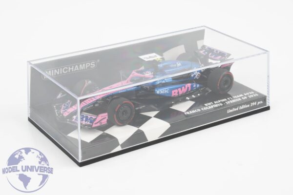 Minichamps - 1:43 BWT Alpine F1 A525 No.43 Franco Colapinto Spanish GP 2025 - Limited Edition Resin Model 5 Minichamps 417250943 Alpine A525 Colapinto Spain 2025 3