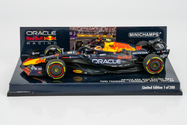 Minichamps 1:43 Red Bull RB21 No.22 Yuki Tsunoda Canadian GP 2025 (417251022) Limited Edition Resin Model 7 Minichamps 1:43 Red Bull RB21 No.22 Yuki Tsunoda Canadian GP 2025 (417251022) Limited Edition Resin Model