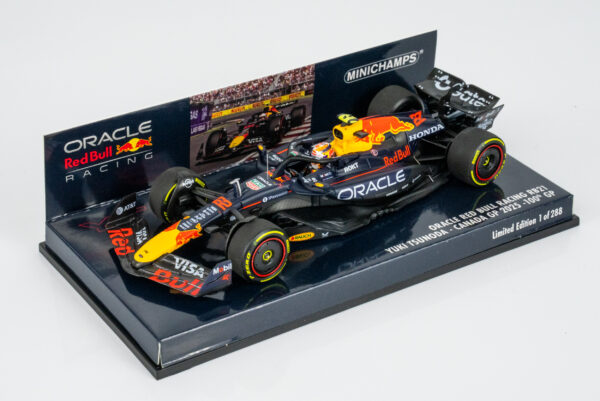 Minichamps 1:43 Red Bull RB21 No.22 Yuki Tsunoda Canadian GP 2025 (417251022) Limited Edition Resin Model