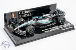 Minichamps - 1:43 Mercedes-AMG Petronas F1 W16 No.63 George Russell Winner Canadian GP 2025 - Limited Edition Resin Model