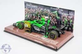 Minichamps - 1:43 Stake Kick Sauber F1 C45 No.27 Nico Hulkenburg 3rd Place British GP 2025 - Limited Edition Resin Model with Figurine