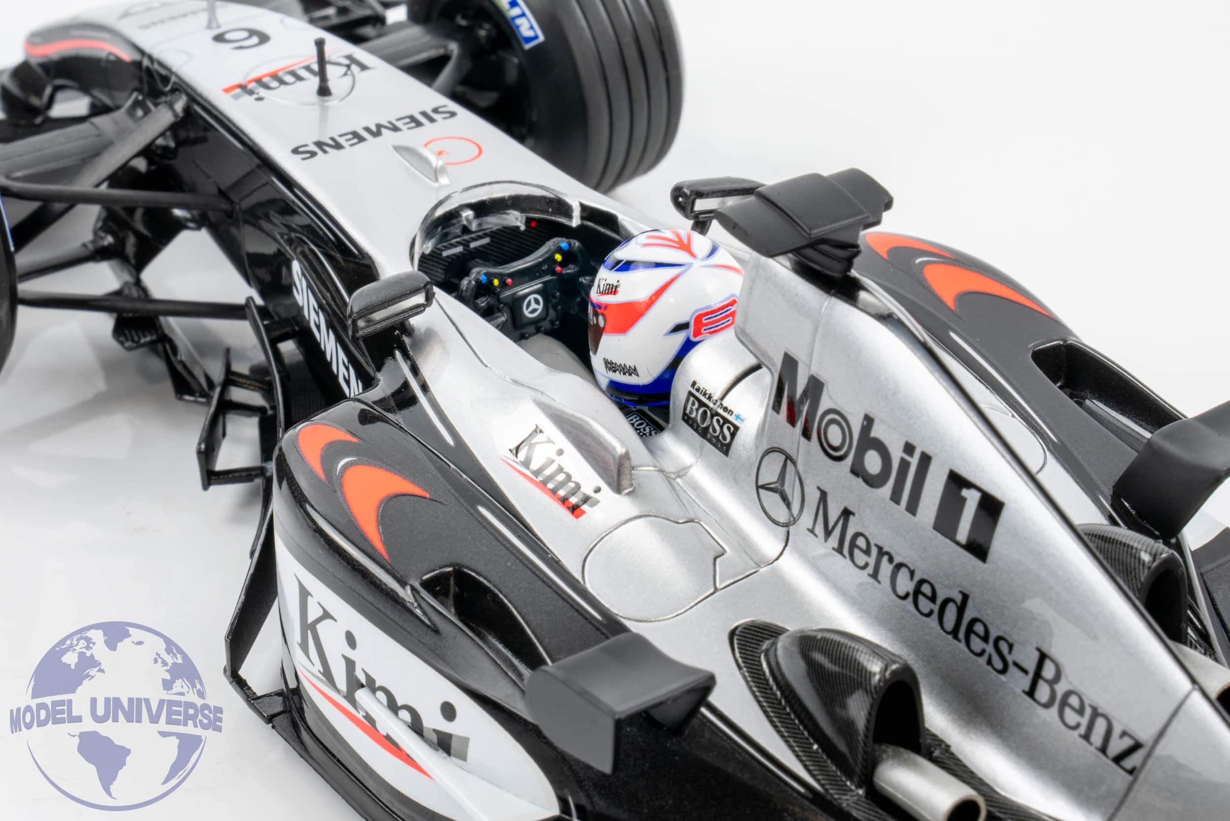 Minichamps - 1:18 McLaren Mercedes MP4/19 No.6 Kimi Raikkonen F1