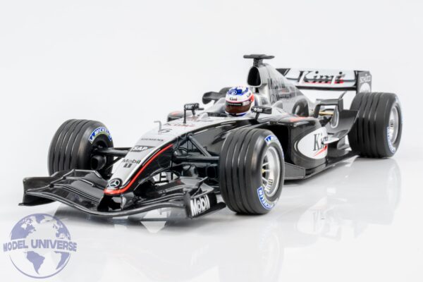 Minichamps - 1:18 McLaren Mercedes MP4/19 No.6 Kimi Raikkonen F1 2004- Limited Edition Diecast Model 14 Minichamps - 1:18 McLaren Mercedes MP4/19 No.6 Kimi Raikkonen F1 2004- Limited Edition Diecast Model