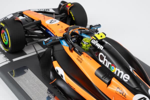 Minichamps 1:18 McLaren F1 MCL39 No.4 Lando Norris Winner Monaco GP 2025 (537252504) Limited Edition Resin Model 19 Minichamps 1:18 McLaren F1 MCL39 No.4 Lando Norris Winner Monaco GP 2025 (537252504) Limited Edition Resin Model