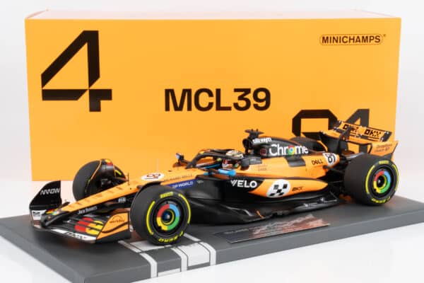 Minichamps 1:18 McLaren F1 MCL39 No.81 Oscar Piastri Monaco GP 2025 (537252581) Limited Edition Resin Model