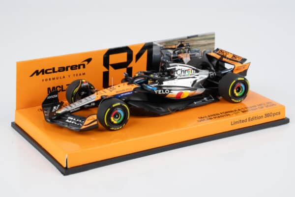 Minichamps 1:43 Mclaren F1 MCL39 No.81 Oscar Piastri 2nd British GP 2025 (537255481) Limited Edition Resin Model