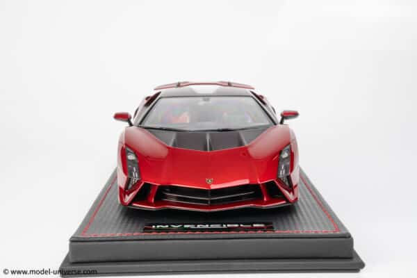 1:18 Lamborghini Invencible Rosso Efesto (Red) - Limited Edition Resin Model by MR Collection
