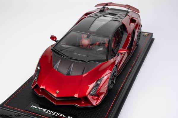 1:18 Lamborghini Invencible Rosso Efesto (Red) - Limited Edition Resin Model by MR Collection