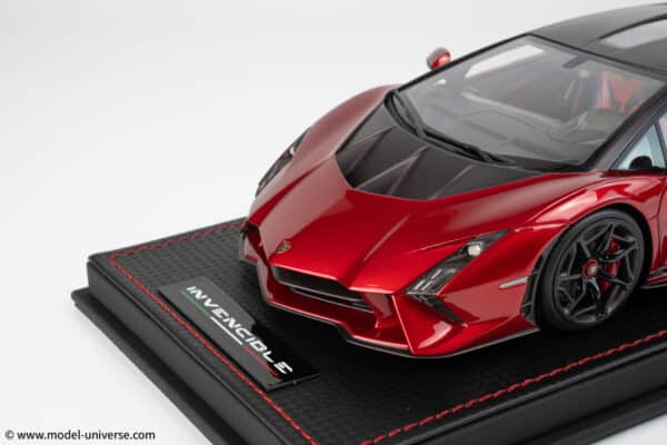 1:18 Lamborghini Invencible Rosso Efesto (Red) - Limited Edition Resin Model by MR Collection