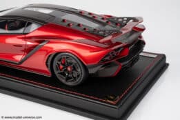 1:18 Lamborghini Invencible Rosso Efesto (Red) - Limited Edition Resin Model by MR Collection