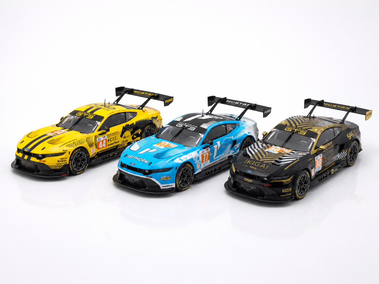 Ixo Expands Its 1:18 Le Mans Range with New Ford Mustang LMGT3 Models 2 Ixo Expands Its 1:18 Le Mans Range with New Ford Mustang LMGT3 Models