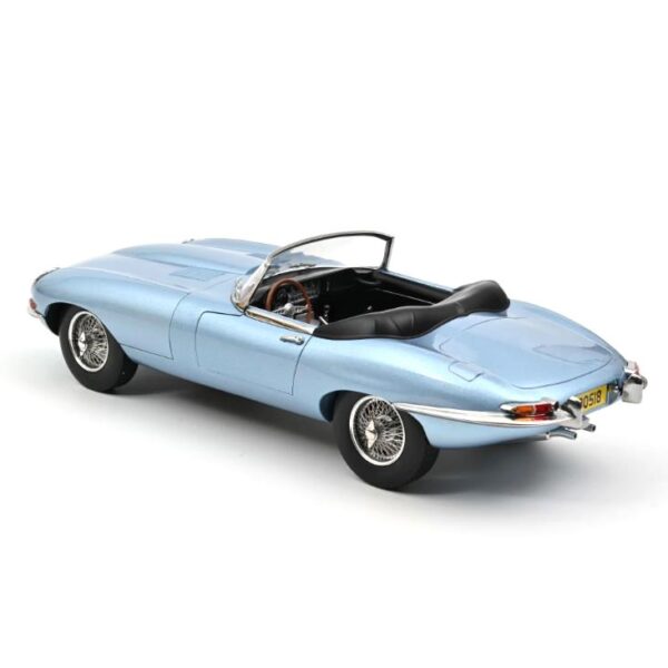 Norev 122722 1:12 Jaguar E-Type Roadster Blue Diecast Model