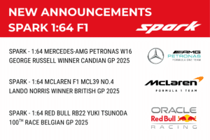 Spark 1:64 F1 Specials 2025 Announced