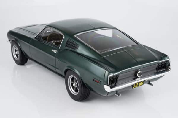 Norev 1:12 Ford Mustang Fastback Satin Green Metallic 1968 from "Bullitt" (122702) Diecast Model 11 Norev 1:12 Ford Mustang Fastback Satin Green Metallic 1968 from "Bullitt" (122702) Diecast Model