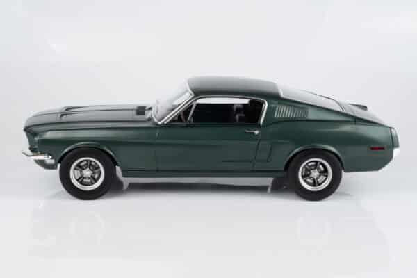 Norev 1:12 Ford Mustang Fastback Satin Green Metallic 1968 from "Bullitt" (122702) Diecast Model 12 Norev 1:12 Ford Mustang Fastback Satin Green Metallic 1968 from "Bullitt" (122702) Diecast Model