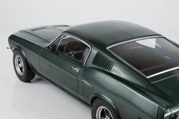 Norev 1:12 Ford Mustang Fastback Satin Green Metallic 1968 from "Bullitt" (122702) Diecast Model 13 Norev 1:12 Ford Mustang Fastback Satin Green Metallic 1968 from "Bullitt" (122702) Diecast Model