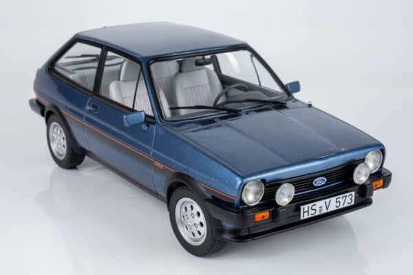 Norev 1:18 Ford Fiesta XR2i Blue Metallic 1981 (182744) Diecast Model 9 Norev 1:18 Ford Fiesta XR2i Blue Metallic 1981 (182744) Diecast Model