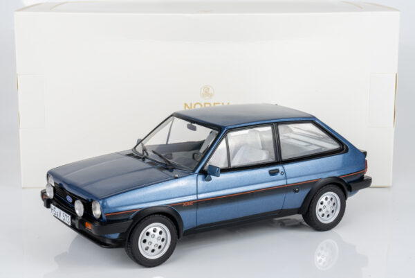 Norev 1:18 Ford Fiesta XR2i Blue Metallic 1981 (182744) Diecast Model