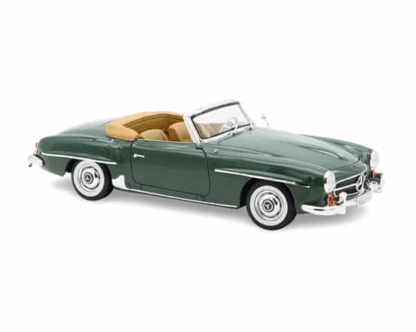 Norev 1:18 Mercedes-Benz 190 SL Moss Green 1957 (NV183406) Diecast Model