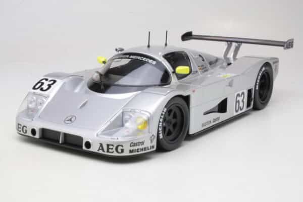 Norev - 1:18 1989 Sauber-Mercedes C9 No.63 Jochen Mass, Manuel Reuter, John Dickens 24H Le Mans 1989 - Diecast Model Car