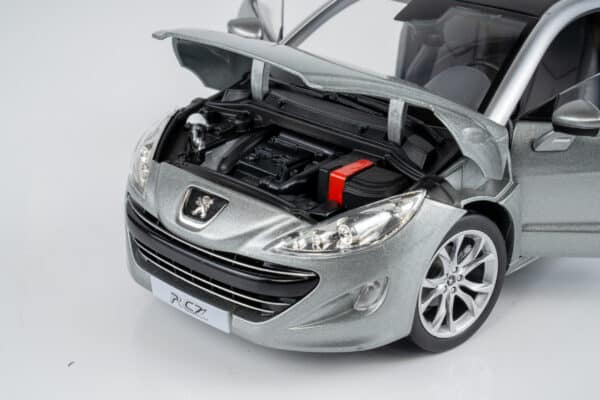 Norev 1:18 Peugeot RCZ Sidobre Grey 2010 (184875) Diecast Model 12 Norev 1:18 Peugeot RCZ Sidobre Grey 2010 (184875) Diecast Model