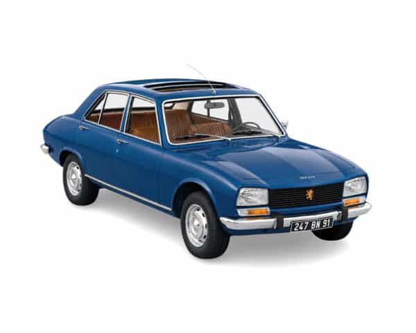 Norev 1:18 Peugeot 504 Caribbean Blue 1970 (NV185020) Diecast Model