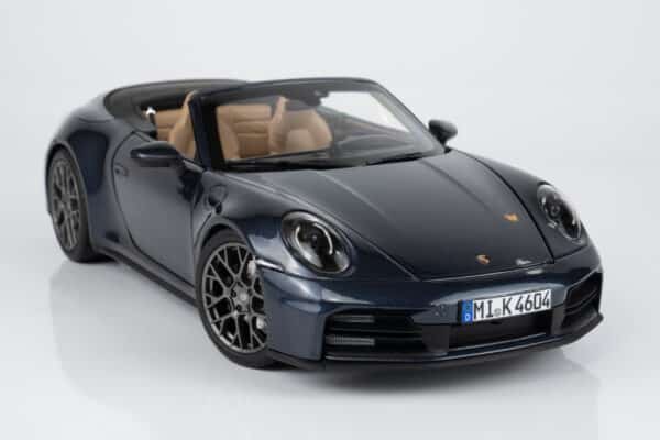 Norev 1:18 Porsche 911 Carrera Cabriolet Yachting Blue Metallic 2025 (187180) Diecast Model 14 Norev 1:18 Porsche 911 Carrera Cabriolet Yachting Blue Metallic 2025 (187180) Diecast Model