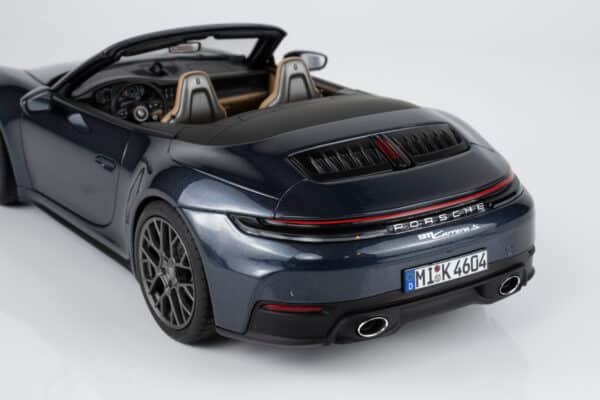 Norev 1:18 Porsche 911 Carrera Cabriolet Yachting Blue Metallic 2025 (187180) Diecast Model 17 Norev 1:18 Porsche 911 Carrera Cabriolet Yachting Blue Metallic 2025 (187180) Diecast Model
