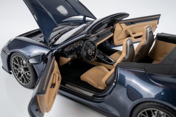 Norev 1:18 Porsche 911 Carrera Cabriolet Yachting Blue Metallic 2025 (187180) Diecast Model 12 Norev 1:18 Porsche 911 Carrera Cabriolet Yachting Blue Metallic 2025 (187180) Diecast Model