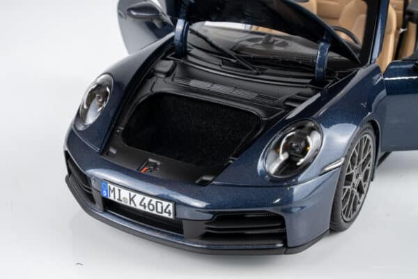 Norev 1:18 Porsche 911 Carrera Cabriolet Yachting Blue Metallic 2025 (187180) Diecast Model 13 Norev 1:18 Porsche 911 Carrera Cabriolet Yachting Blue Metallic 2025 (187180) Diecast Model