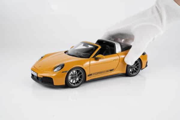 Norev 1:18 Porsche 911 (992) Targa 4 GTS 2024 Bahama Yellow (187190) Diecast Model 11 Norev 1:18 Porsche 911 (992) Targa 4 GTS 2024 Bahama Yellow (187190) Diecast Model