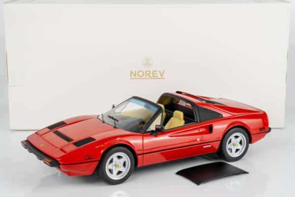 Norev 1:18 Ferrari 308 GTS 'Magnum P.I' Red 1982 (NV187930) Diecast Model