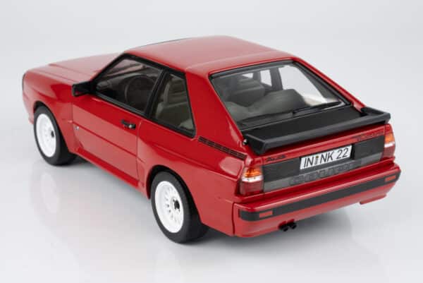 Norev 1:18 Audi Sport Quattro Tornado Red 1985 (188319) Diecast Model 12 Norev 1:18 Audi Sport Quattro Tornado Red 1985 (188319) Diecast Model