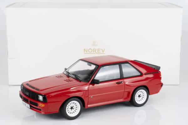 Norev 1:18 Audi Sport Quattro Tornado Red 1985 (188319) Diecast Model