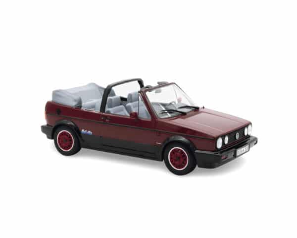 Norev 1:18 Volkswagen Golf Cabriolet 'Bel Air' Ruby Red 1992 (NV188622) Diecast Model