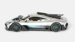 1:12 Mercedes-AMG One High-Tech Silver - Diecast Model - NZG Models