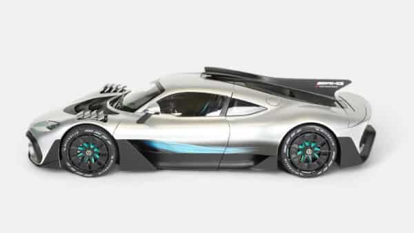 1:12 Mercedes-AMG One High-Tech Silver - Diecast Model - NZG Models